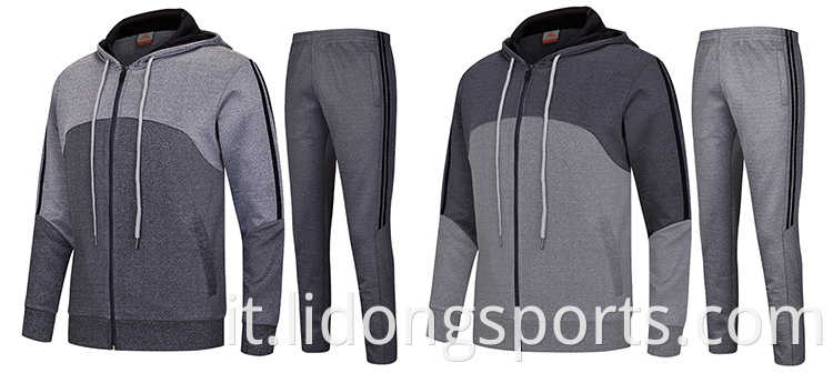 Lidong Chinese Factory Wholesale Causal Cotton Tracksuit for Men